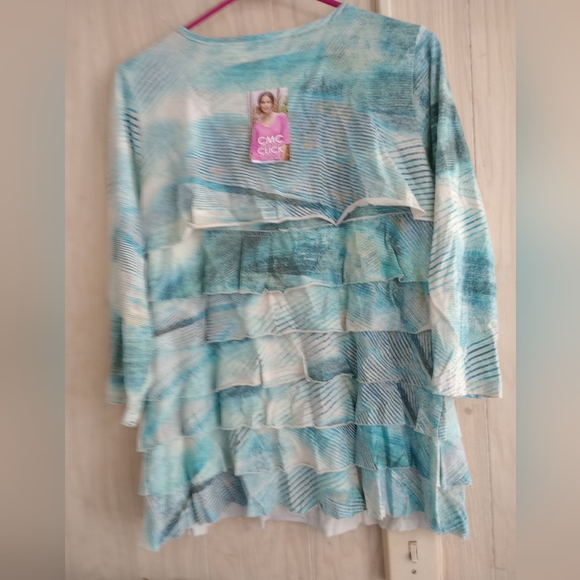 Cmc By Color Me Cotton Layered Shirt - Picture 4 of 7